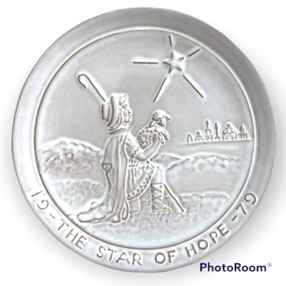 Frankoma Joniece Frank Star of Hope Plate 1979 - Picture 1 of 5